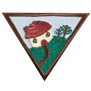 Household Elf Badge Brownie Girl Scouts