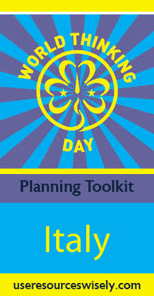 World Thinking Day crafts, food and activities for Italy