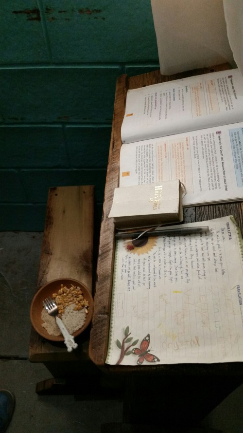 The Compassion Experience: Classroom of a student in Philippines