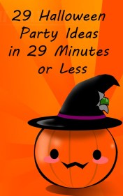29 Halloween Party or Scout Meeting Ideas in 29 Minutes or Less