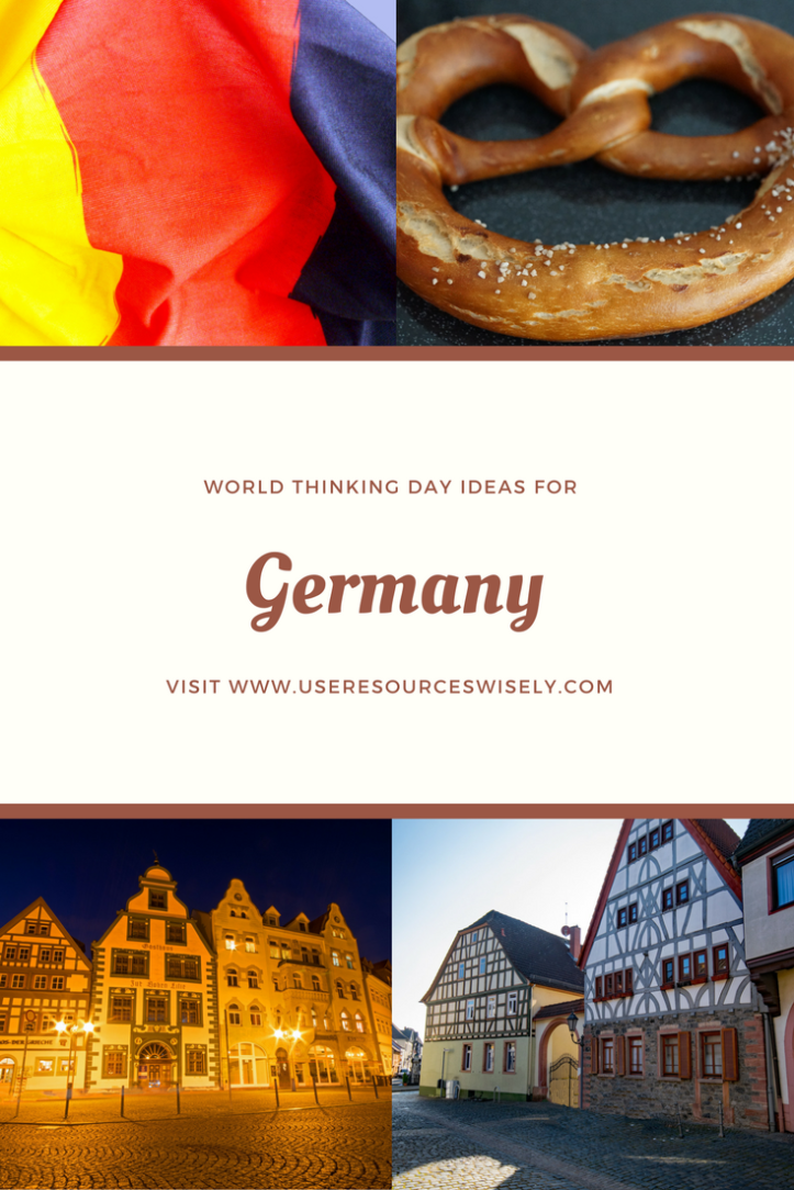 World Thinking Day ideas for Germany for #GirlGuides and #GirlScouts