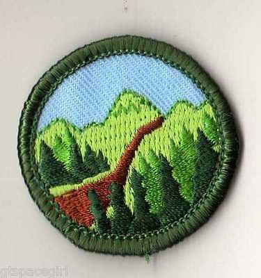 Retired Junior Girl Scout hiking badge