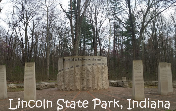 Bicentennial Plaza - Lincoln State Park - southern Indiana