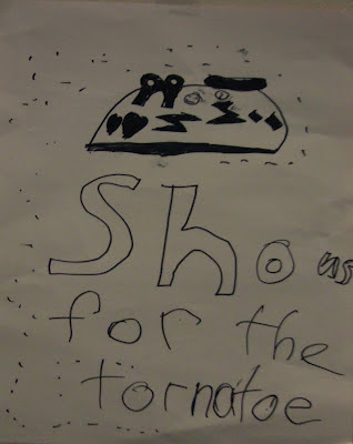 Daisy Girl Scout shoe drive after the Henryville tornadoes in 2012