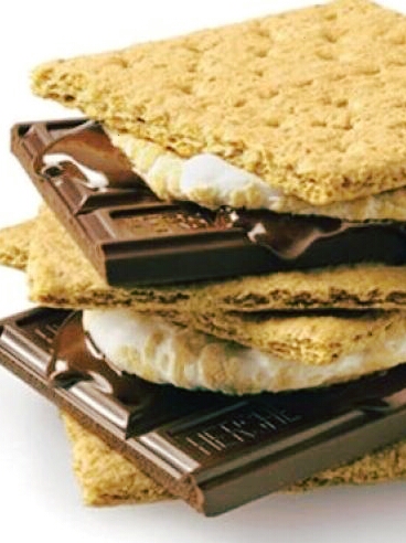 Smores and service night for girl scouts