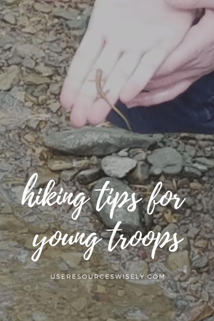 Hiking tips for young scout troops and packs